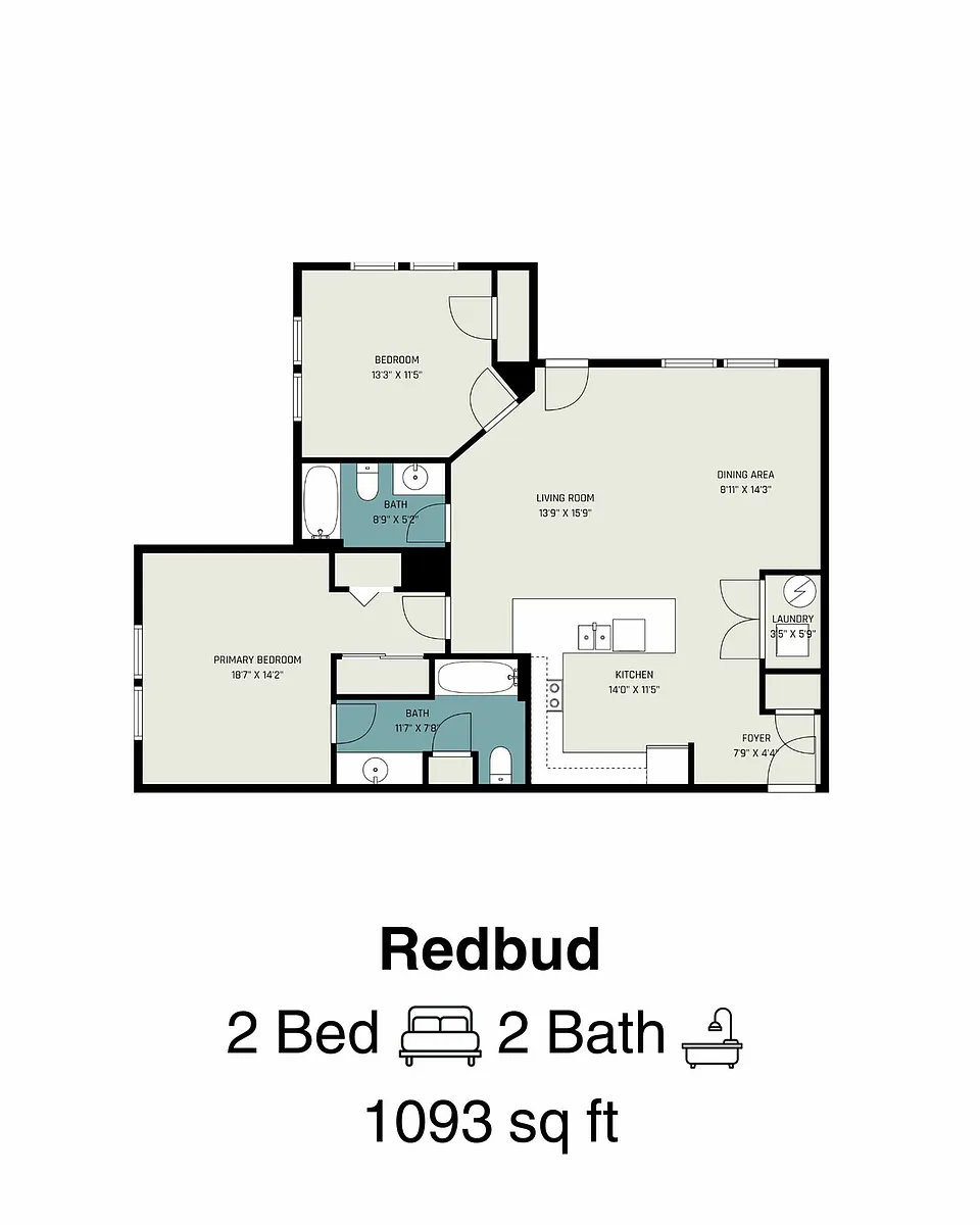 Floor plan Redbud