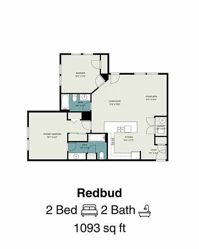 Floor plan Redbud
