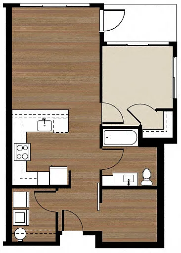 Floor plan Coronis Fritillary