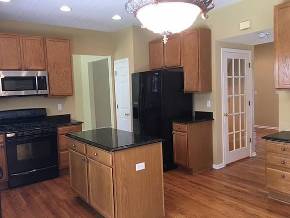 French door to basement