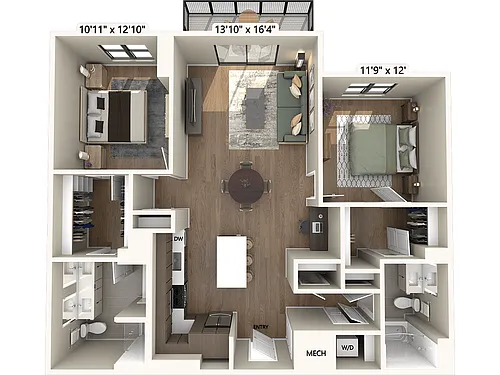 Floor plan B09-Scheme3