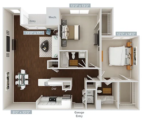 Floor plan B5G