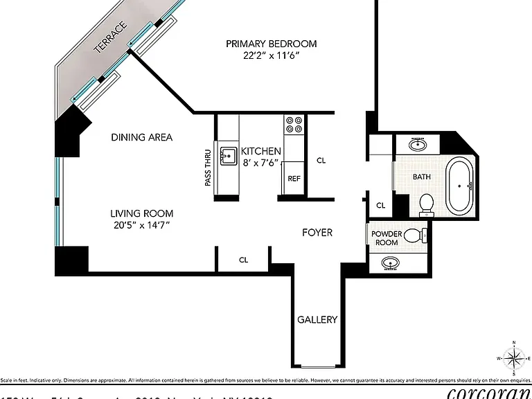 150 W 56th St #2810 — Photo 20