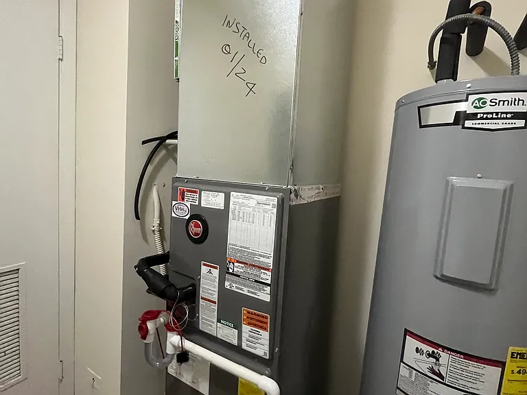 New Furnace and Water Heater