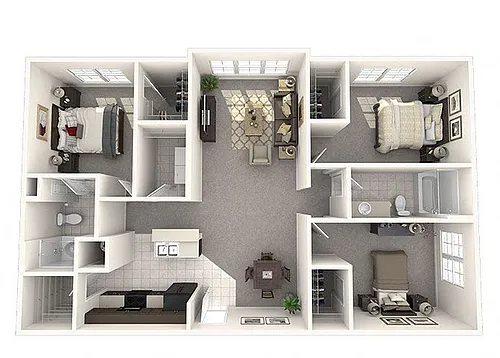 Floor plan C1