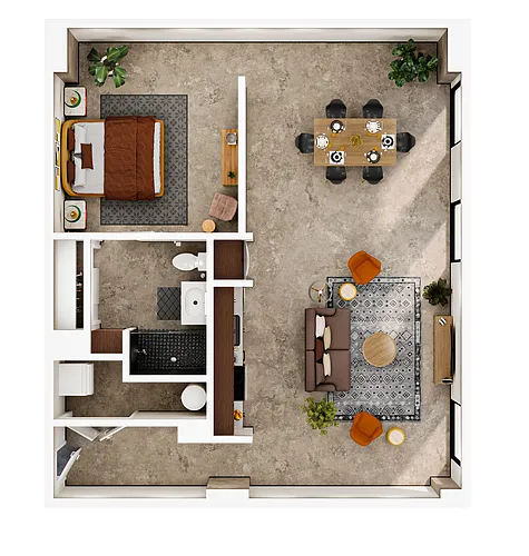 Floor plan B6