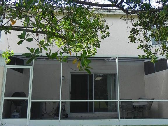 Rear View of Townhome