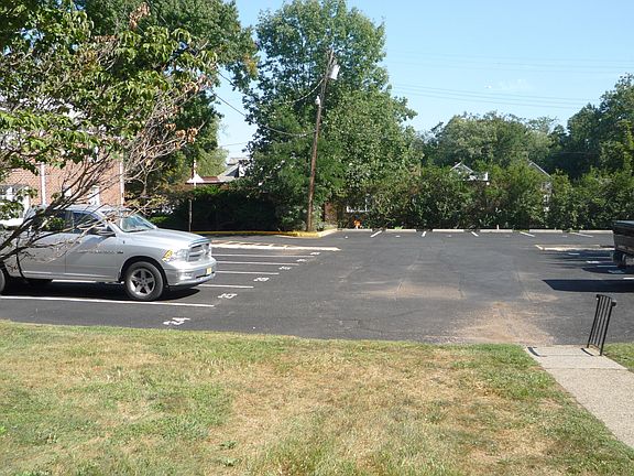 truck is in reserved spot 