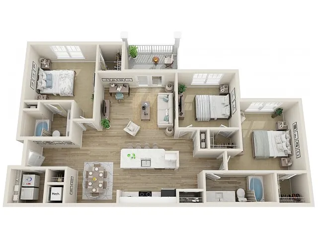Floor plan The Port Royal