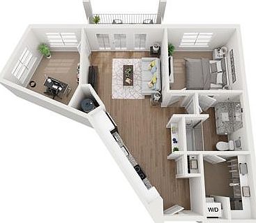 2nd image of 5901 Triangle Oaks Dr #5801-422