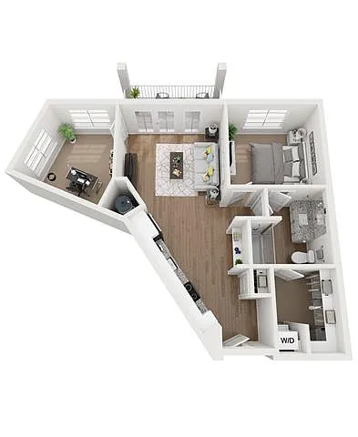 Floor plan A-6B