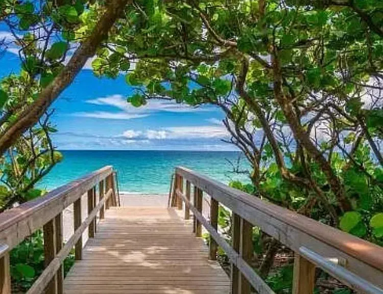 Jupiter beach access