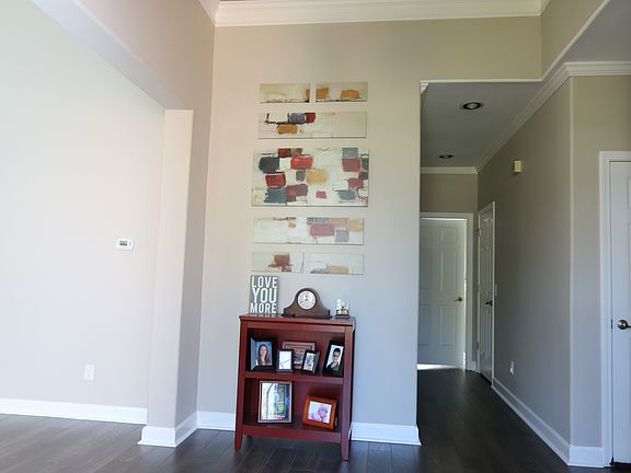 Entry with vaulted ceiling