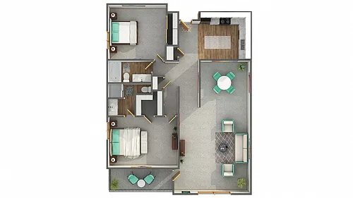 Floor plan The Gooseberry