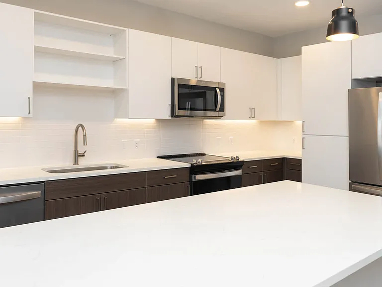 Kitchen with Stainless Steel Appliances