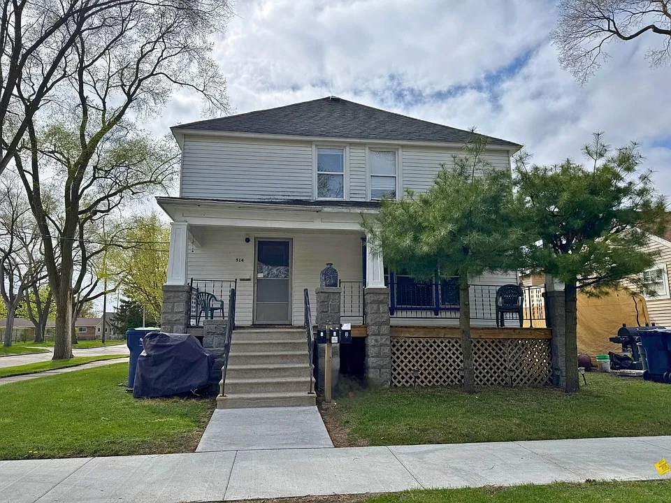 Shared main entry and front porch