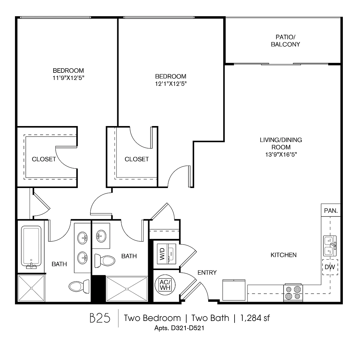 Floor plan B25