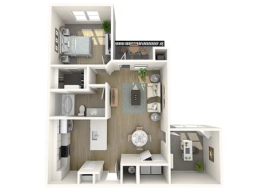 Floor plan A4-D
