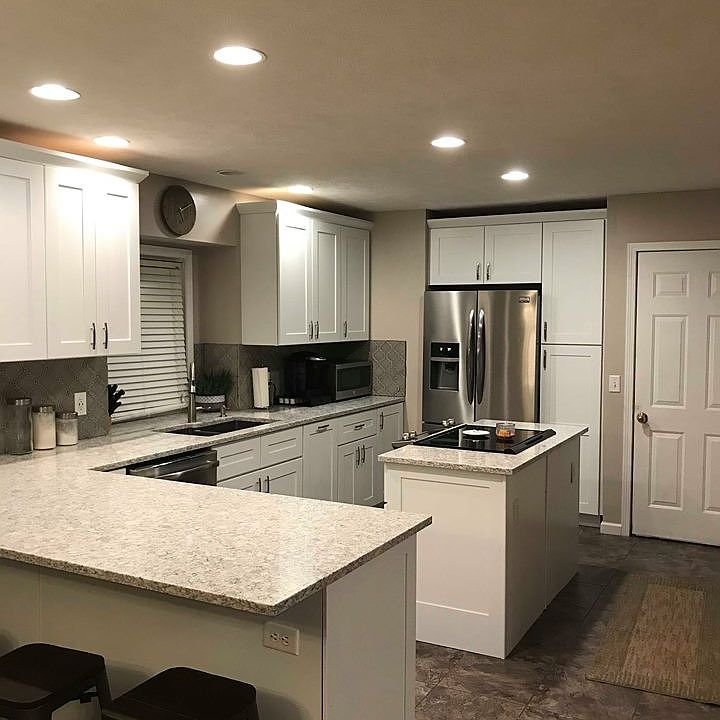 Newly remodeled kitchen