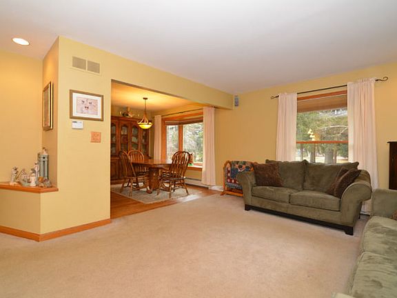 View of Living & Dining Room