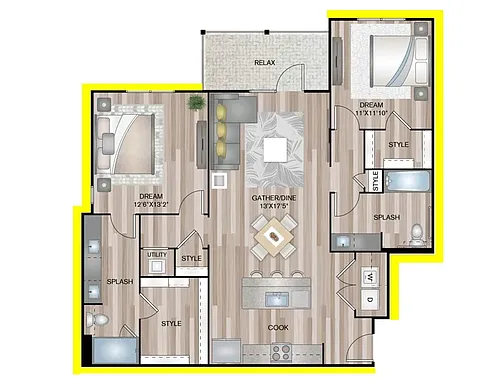 Floor plan B5P6