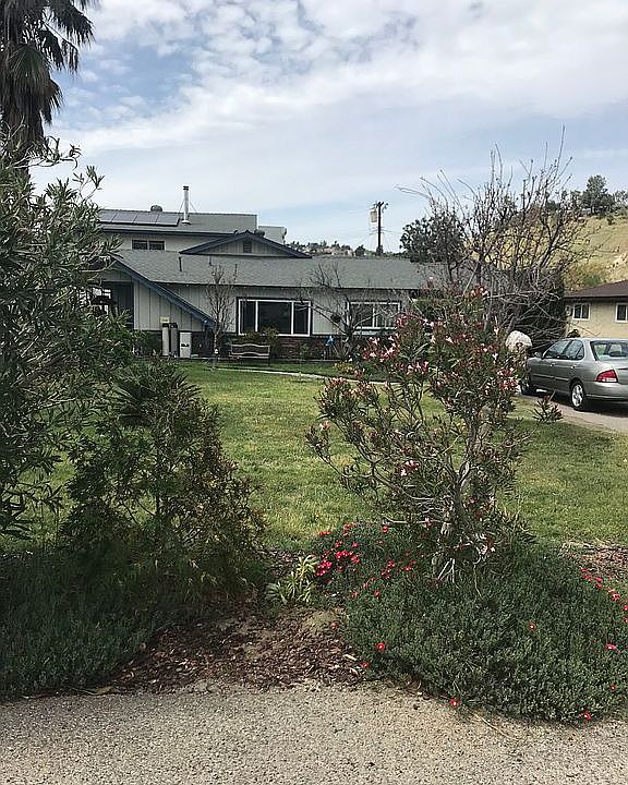 View from driveway