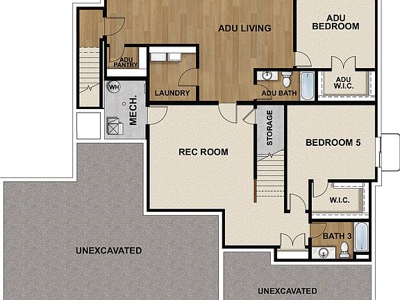 ADU Basement Option