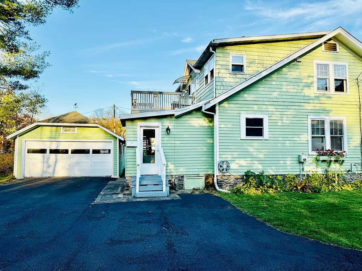 Entrance to house (Exterior freshly painted) - 7375 Route 28 #1