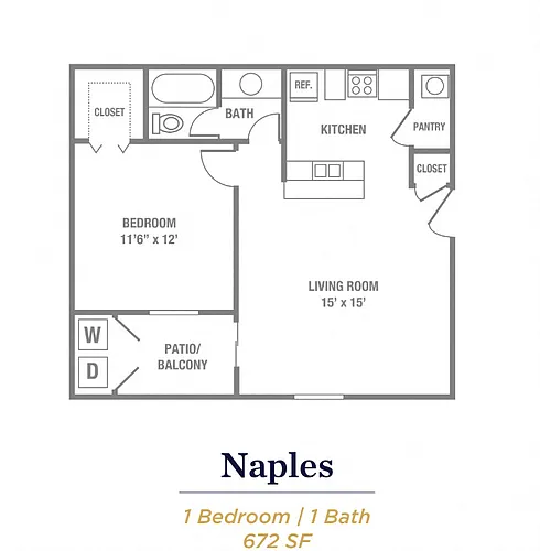 Floor plan Naples