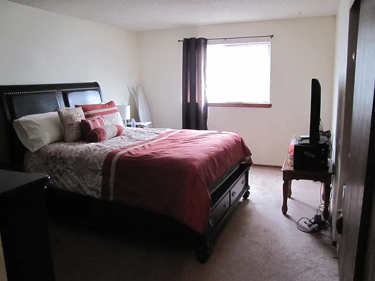 Huge master bedroom with it's own 3/4 bathroom
