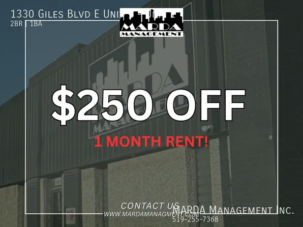 1330 Giles Blvd E Unit 1, Windsor, ON N9A 4G8