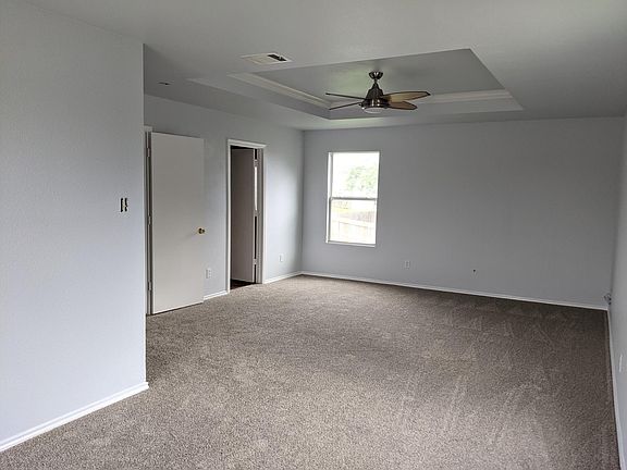 Spacious master bedroom