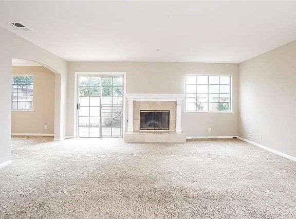 Living Room with Fireplace