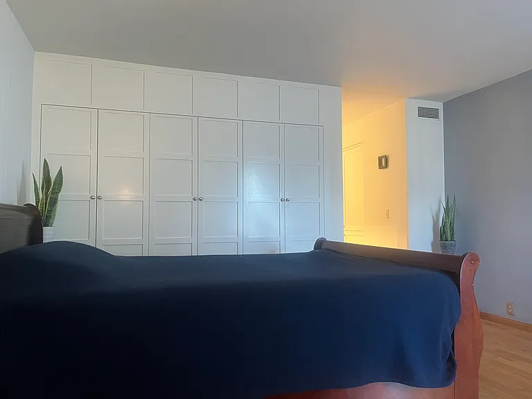 Plenty of closet space in the master bedroom