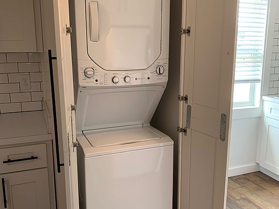 New GE washer/dryer laundry center