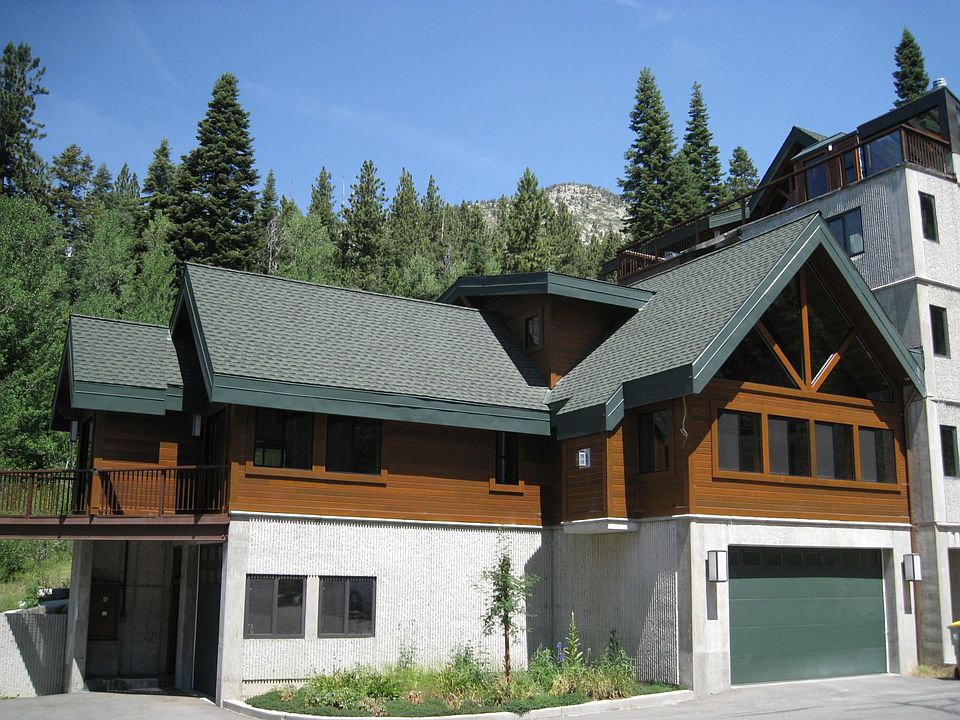 Garage below, house above