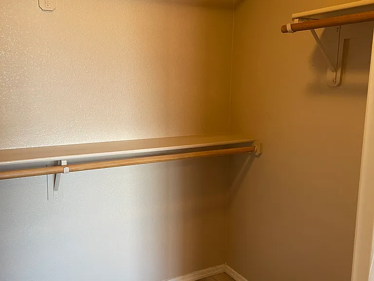 Walk-in closet in bedroom #2