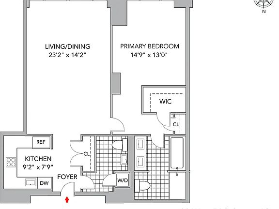 2nd image of 33 W 56th St APT 4C