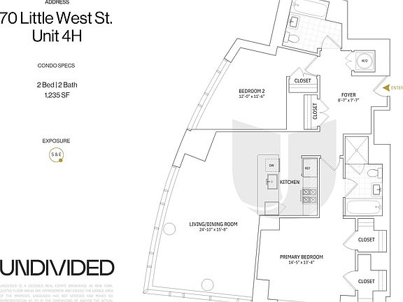 2nd image of 70 Little West St APT 4H