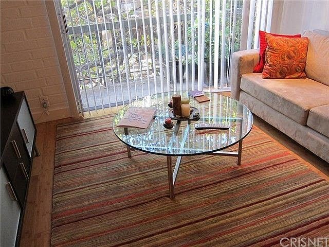 Den area for enjoying company or watching television.