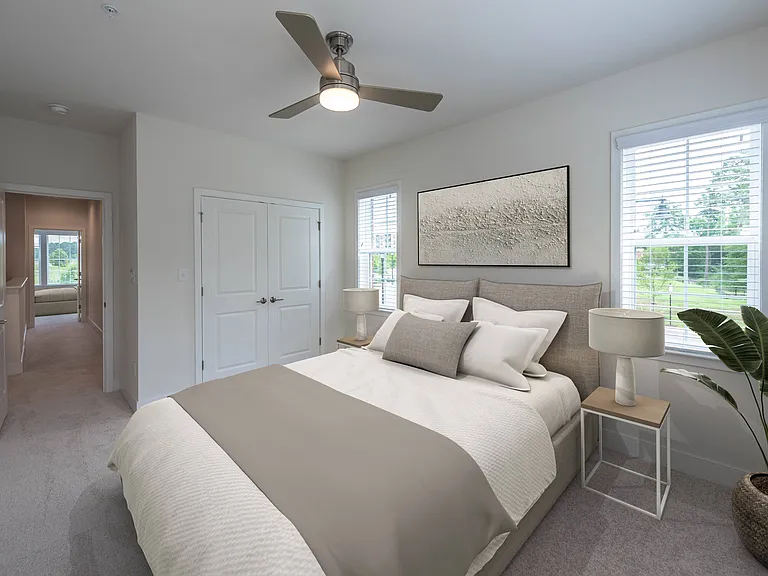 D1 Secondary Bedroom Virtually Staged