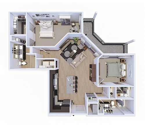 Floor plan B2
