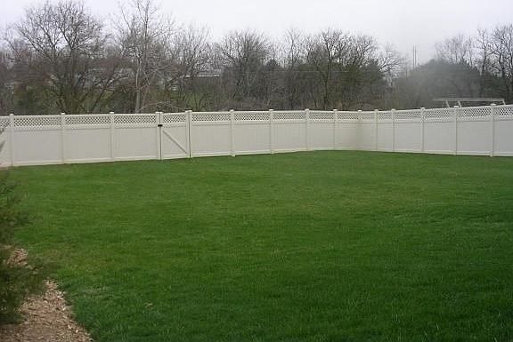 Large Level backyark with privacy fence