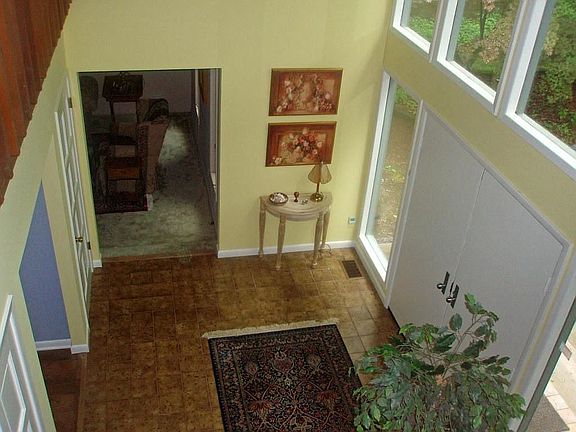 Two story foyer