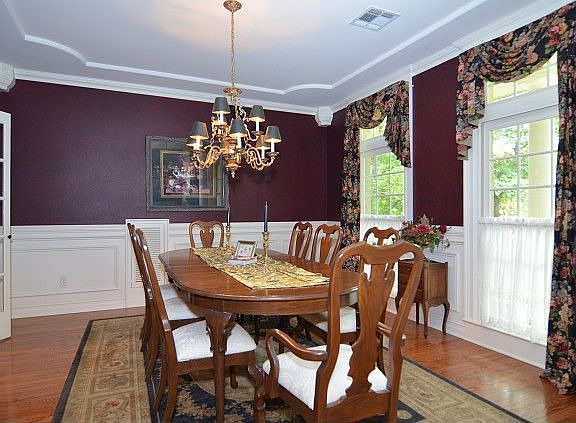 Traditional and elegant formal dining room
