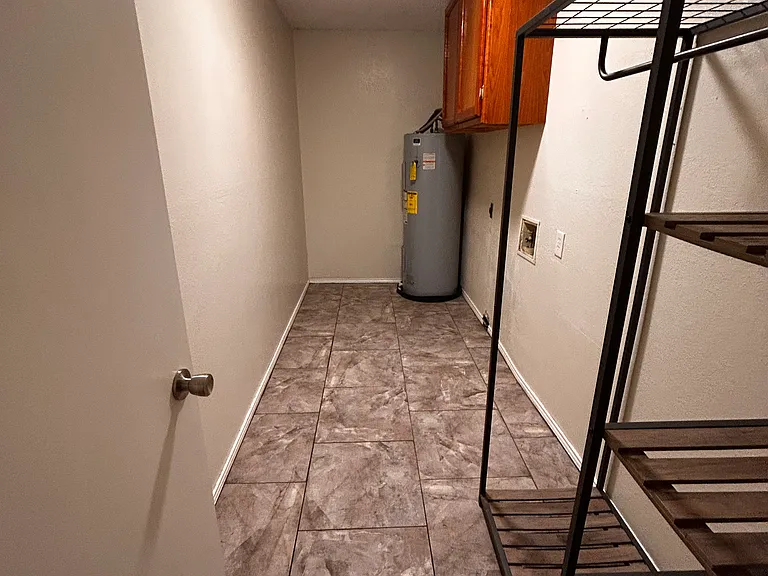 Laundry room.