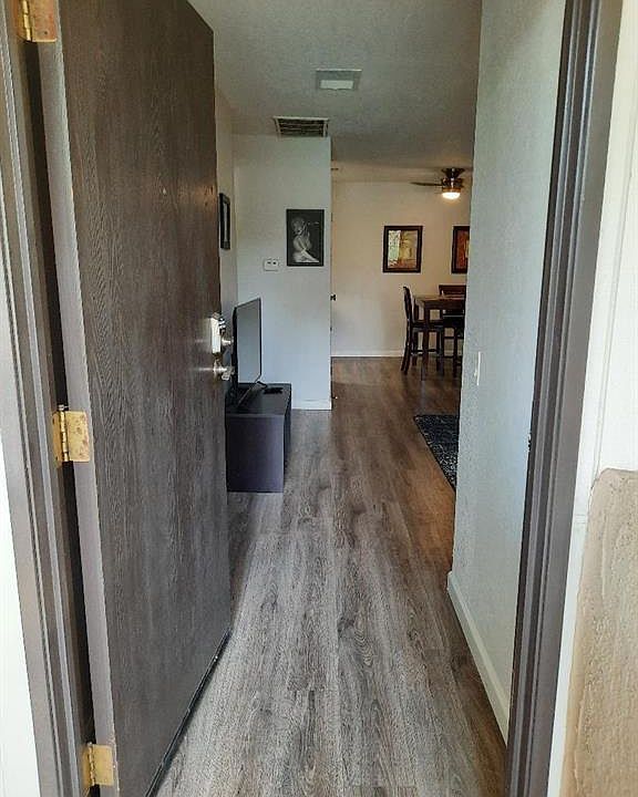 Entry to the unit.
