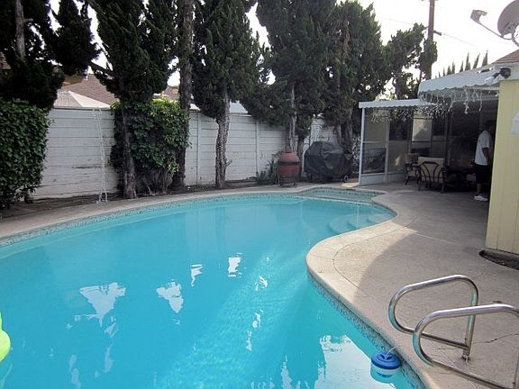 Pool and Private back yard