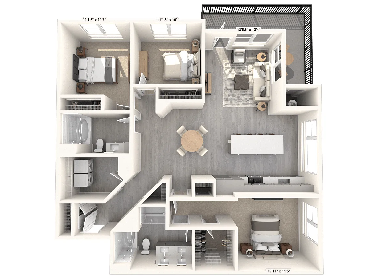 Floor plan CM05-2