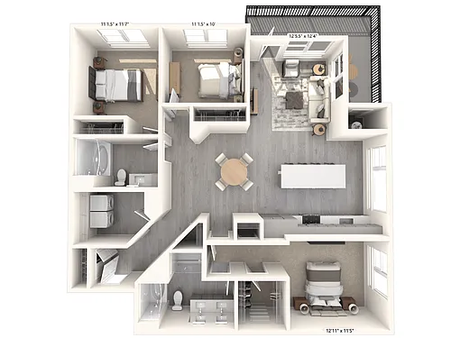 Floor plan CM05-2